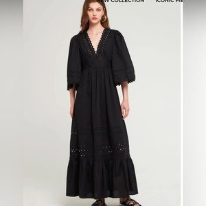 Antik Batik eyelet maxi dress